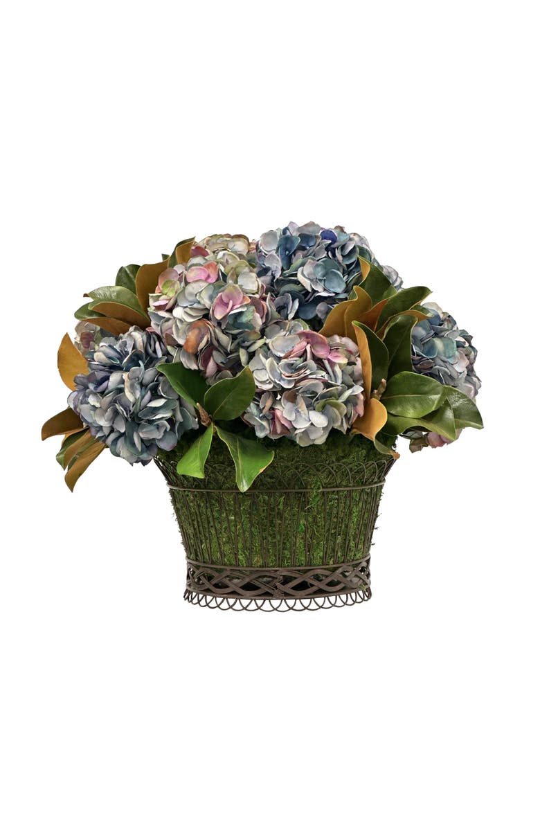 Winward Home Hydrangea Magnolia In Planter, Main, color, 
