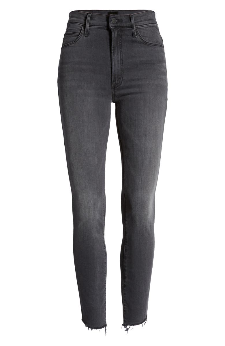 MOTHER The Stunner Ankle Step Fray Jeans, Alternate, color, 