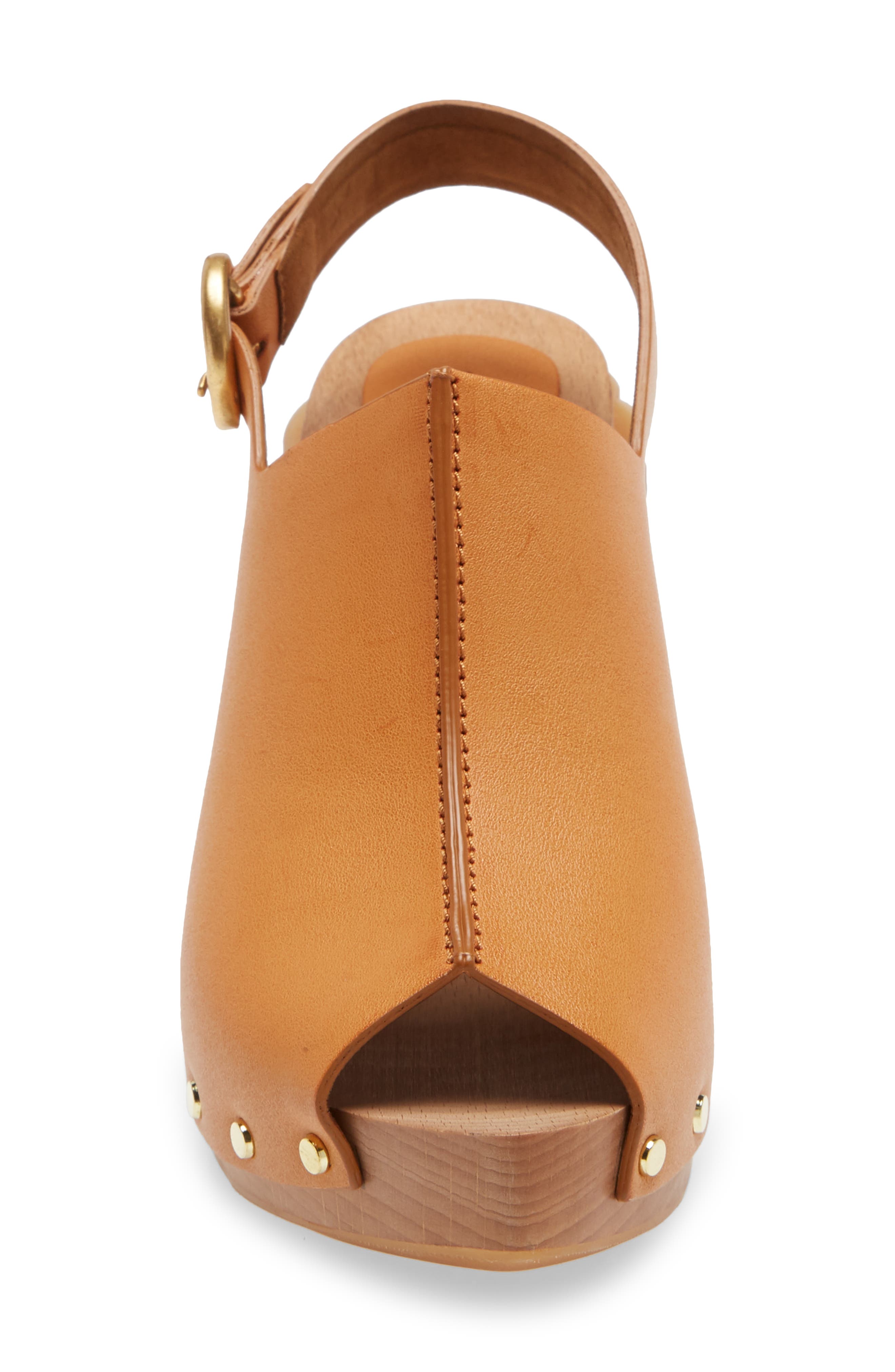 Stella McCartney Daisy Slingback Platform Sandal, Alternate, color, 