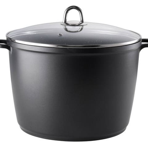GRANITE Stockpot with Lid 11.4 Qt.