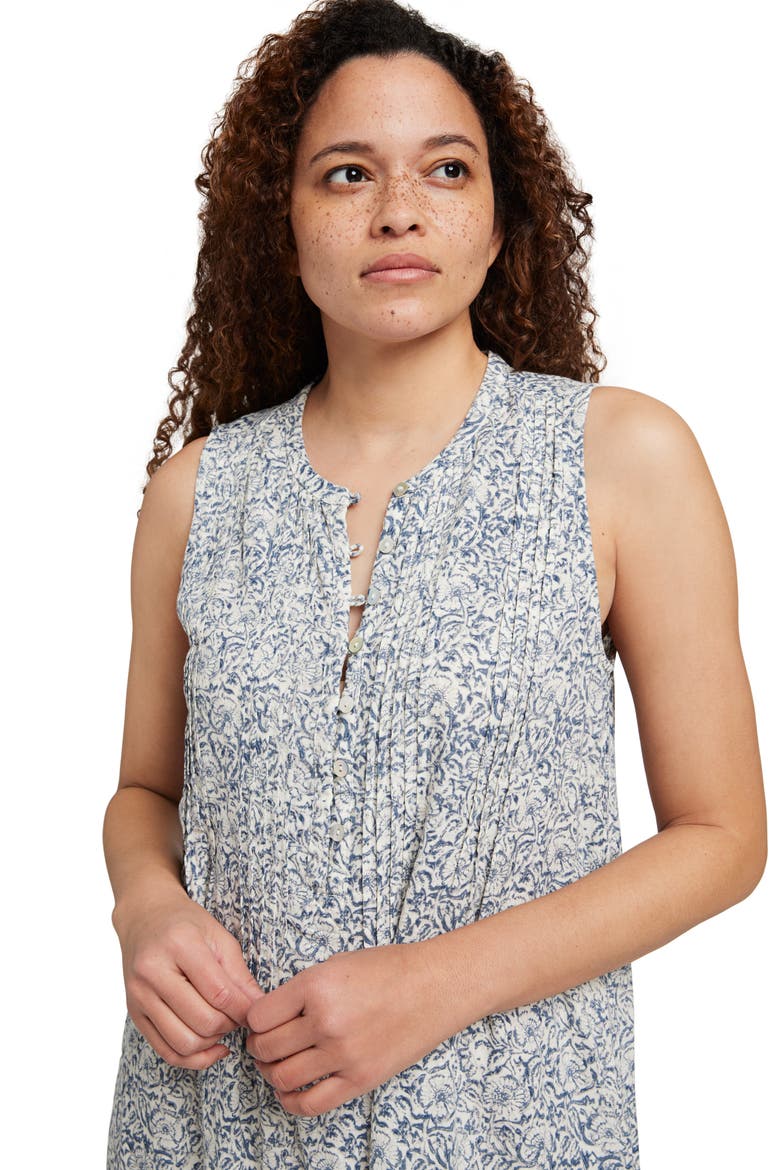 Isha Floral Hemp Blend Dress, Alternate, color, CREAM IMMA FLORAL