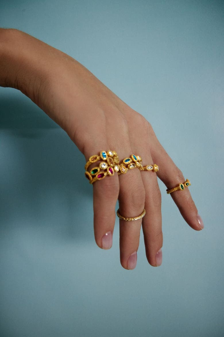 Aurora Gemstone Ring, Alternate, color, Multi