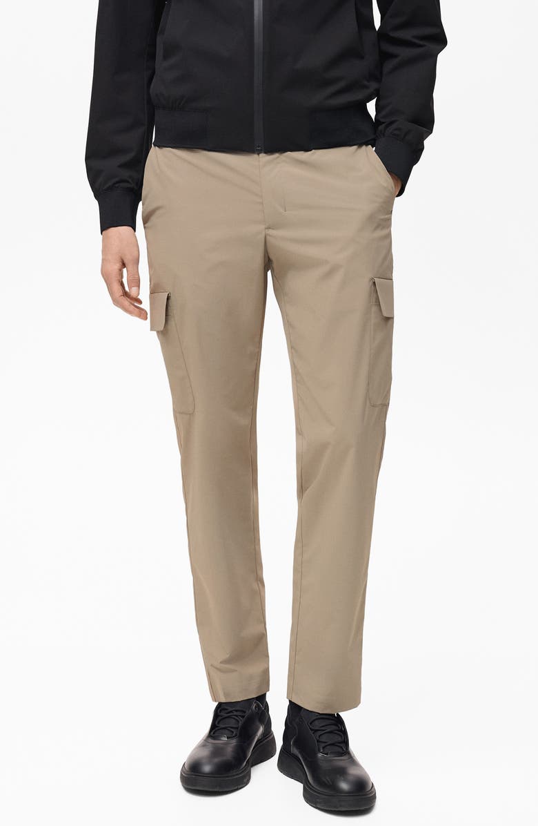 MANGO Thermoregulating Slim Comfort Stretch Cargo Pants, Main, color, 
