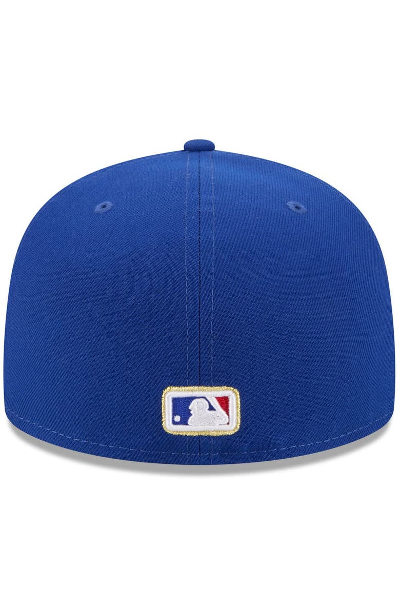 New Era Men's New Era Royal Toronto Blue Jays 2025 59FIFTY Day 59FIFTY Fitted Hat with Pins, Alternate, color, Royal