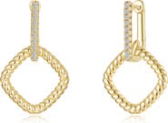 Lafonn Celesta Cube Dangle Earrings