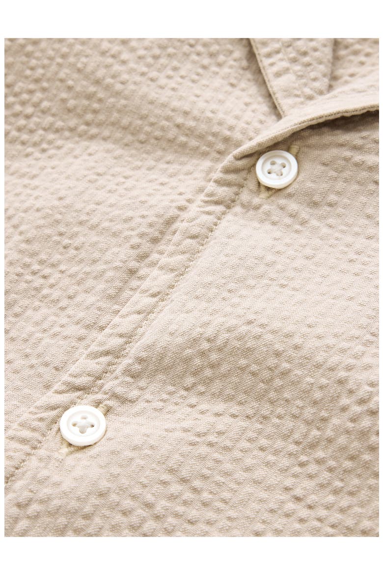 Dan Seersucker Camp Shirt, Alternate, color, SMOKED PEARL GREY