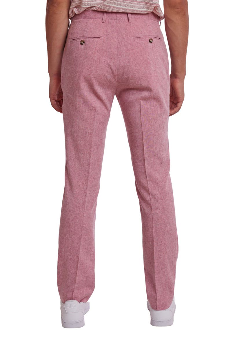 PAISLEY & GRAY Downing Slim Flat Front Crosshatch Dress Pants, Alternate, color,