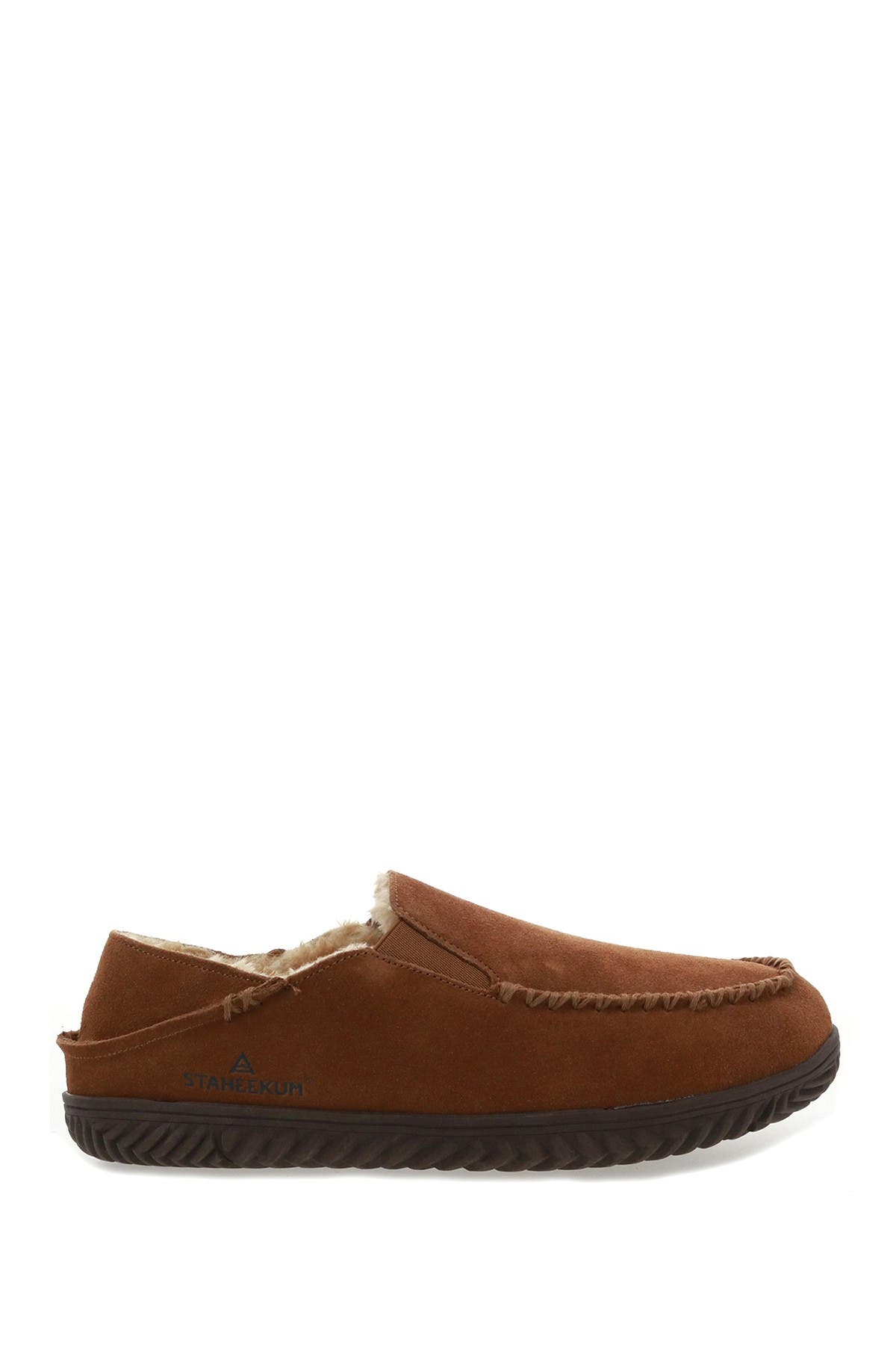 Staheekum Curbside Faux Fur Lined Slipper, Alternate, color, Wheat