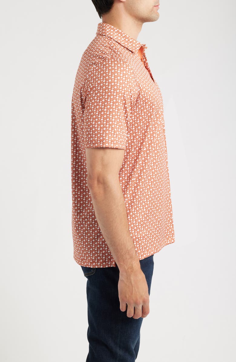 Johnston & Murphy XC+<sup>™</sup> Game Day Performance Polo, Alternate, color, Rust