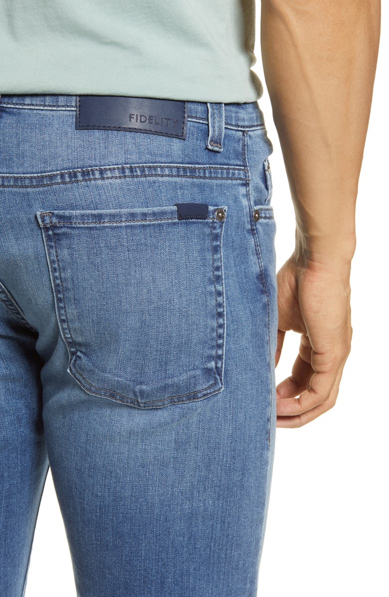 Fidelity Denim Torino Slim Fit Jeans, Alternate, color, 