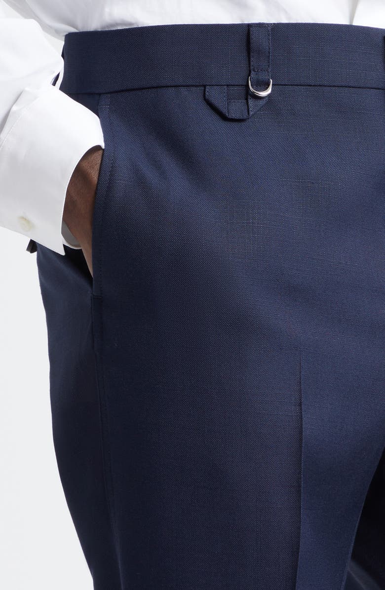 Jacquemus Le Pantalon Cabri Slim Fit Crop Pants, Alternate, color, Dark Navy