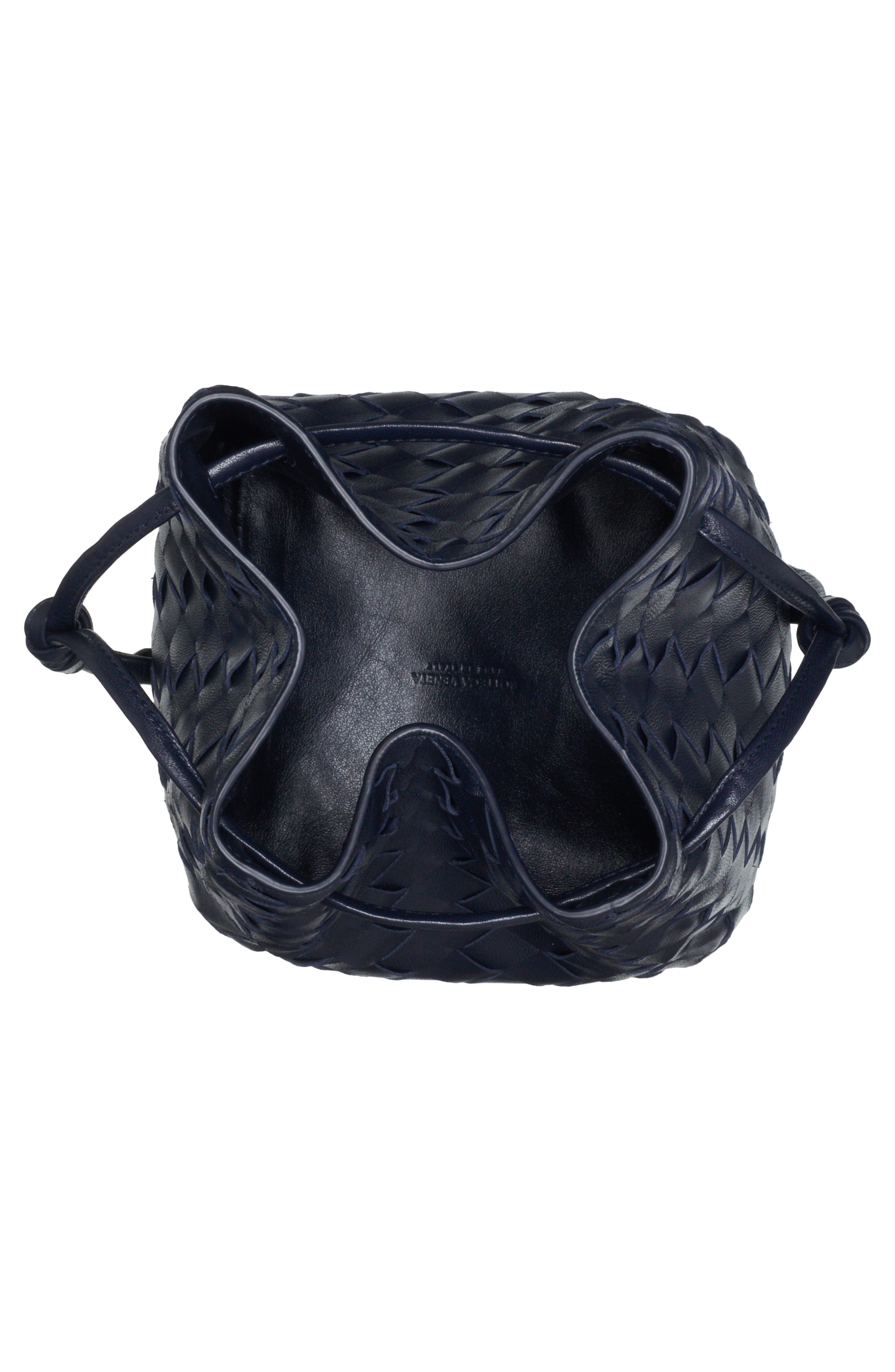 Bottega Veneta Intrecciato Leather Bucket Bag, Alternate, color, 