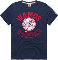 Homage Men's Homage  Navy New York Yankees Vamos Tri-Blend T-Shirt