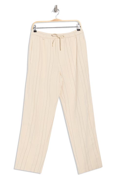 Stripe Drawstring Pants