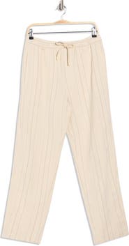 DENIM AND FLOWER Stripe Drawstring Pants