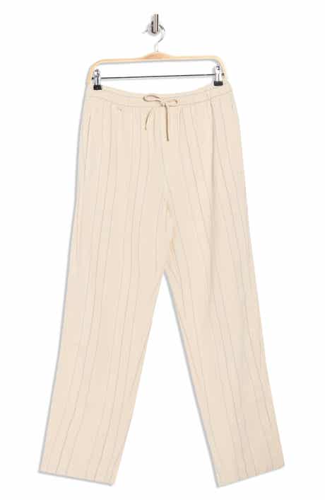 DENIM AND FLOWER Stripe Drawstring Pants