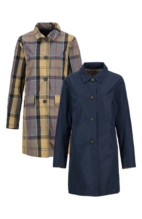 Barbour Babbity Showerproof Rain Jacket In Navy Dress Tart