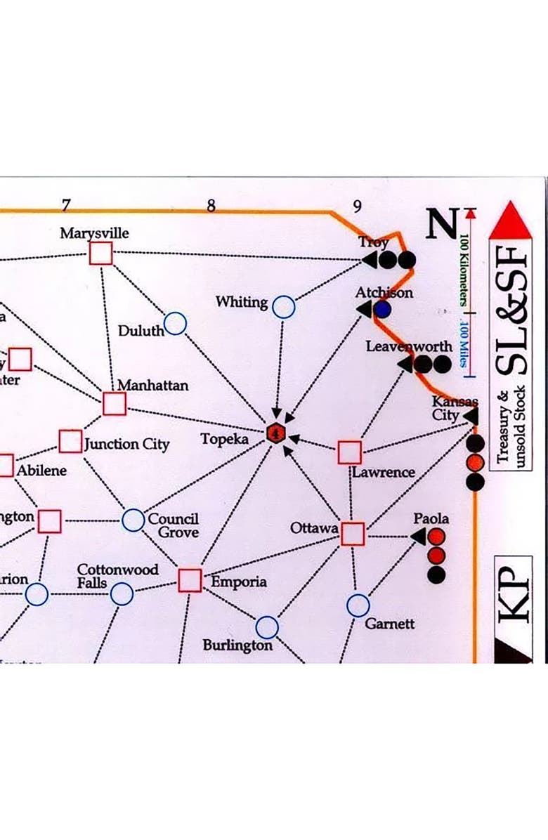 Rio Grande Games Prairie Railroads Train Strategy Board Game, Ages 14+, Alternate, color, Multicolored