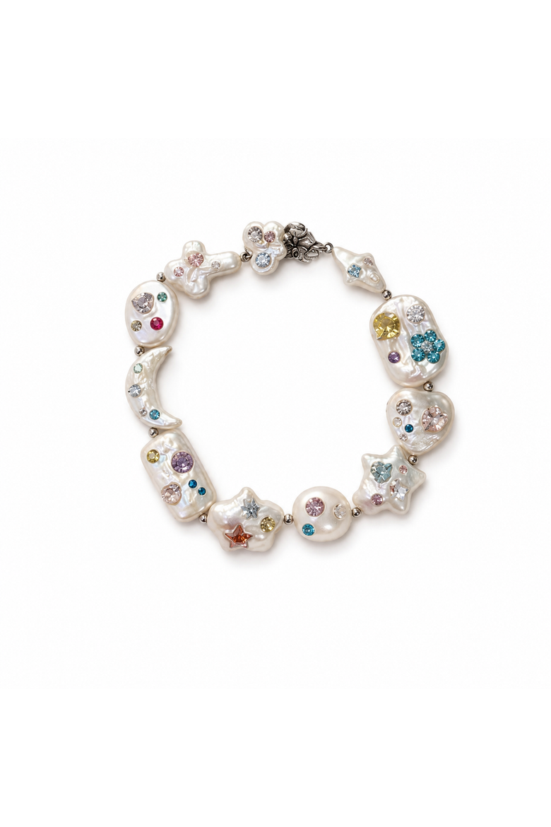 Celestial Garden Pearl Bracelet, Main, color, Freshwater Pearls