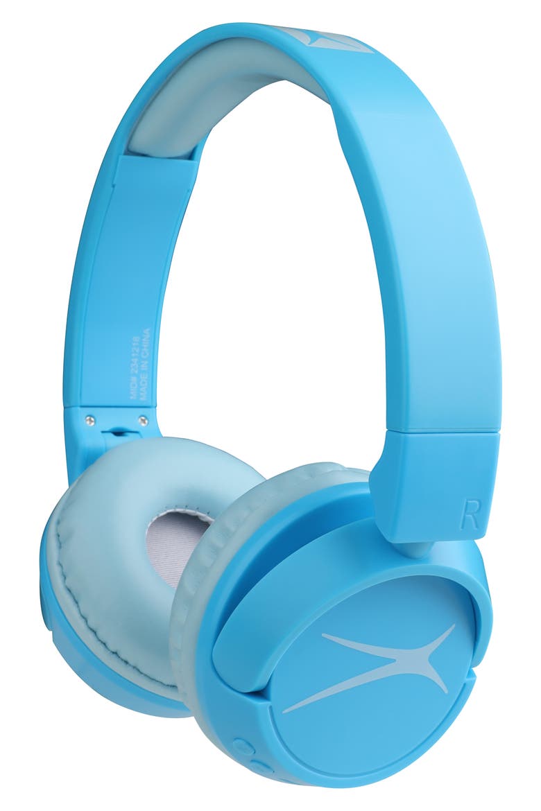 2-in-1 Bluetooth® Kids Safe Headphones, Alternate, color, BLUE