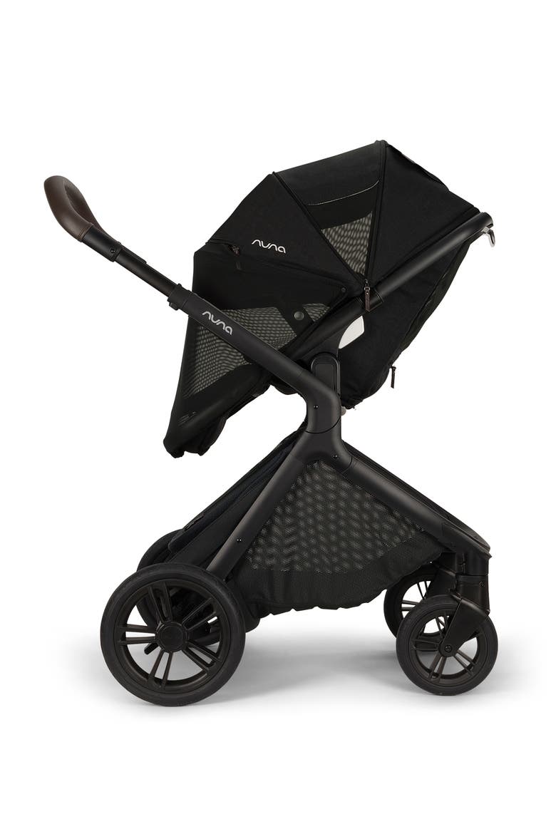 Demi™ Icon Stroller, Alternate, color, CAVIAR/ CHOCOLATE