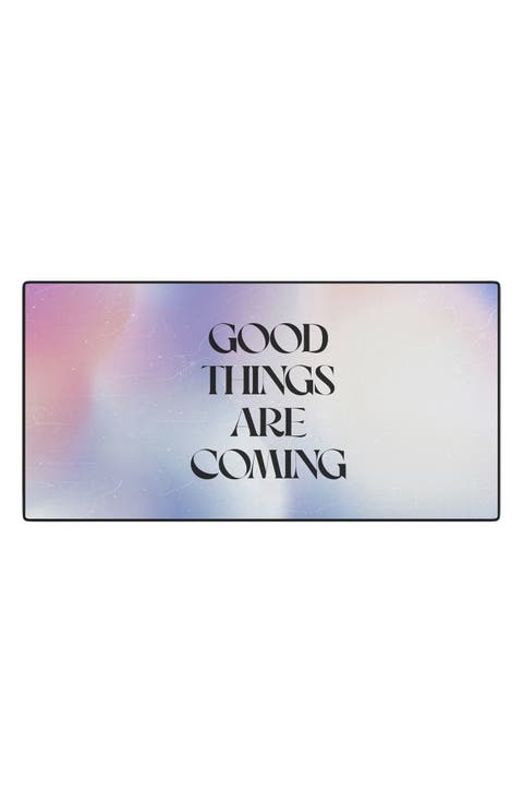 Good Things Desk Mat