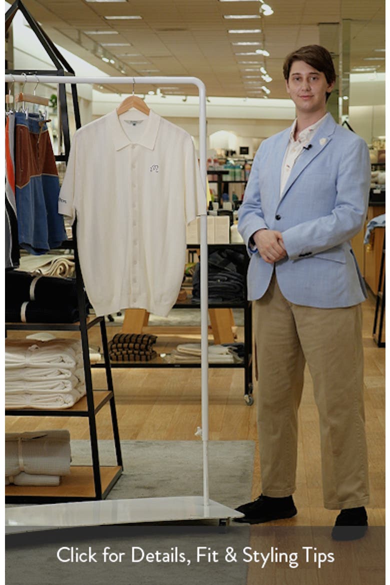 Crosscut Knit Polo video