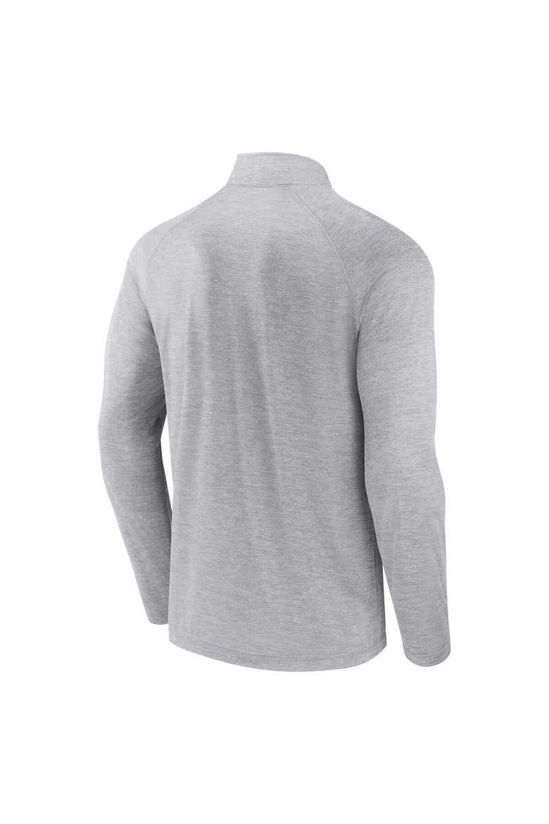 Men's Fanatics Gray Baltimore Orioles Head-to-Head Raglan Quarter-Zip Jacket, Alternate, color, Gray