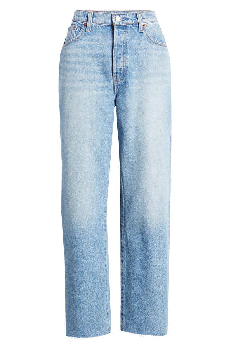 ÉTICA Tyler High Waist Straight Leg Ankle Jeans, Alternate, color,