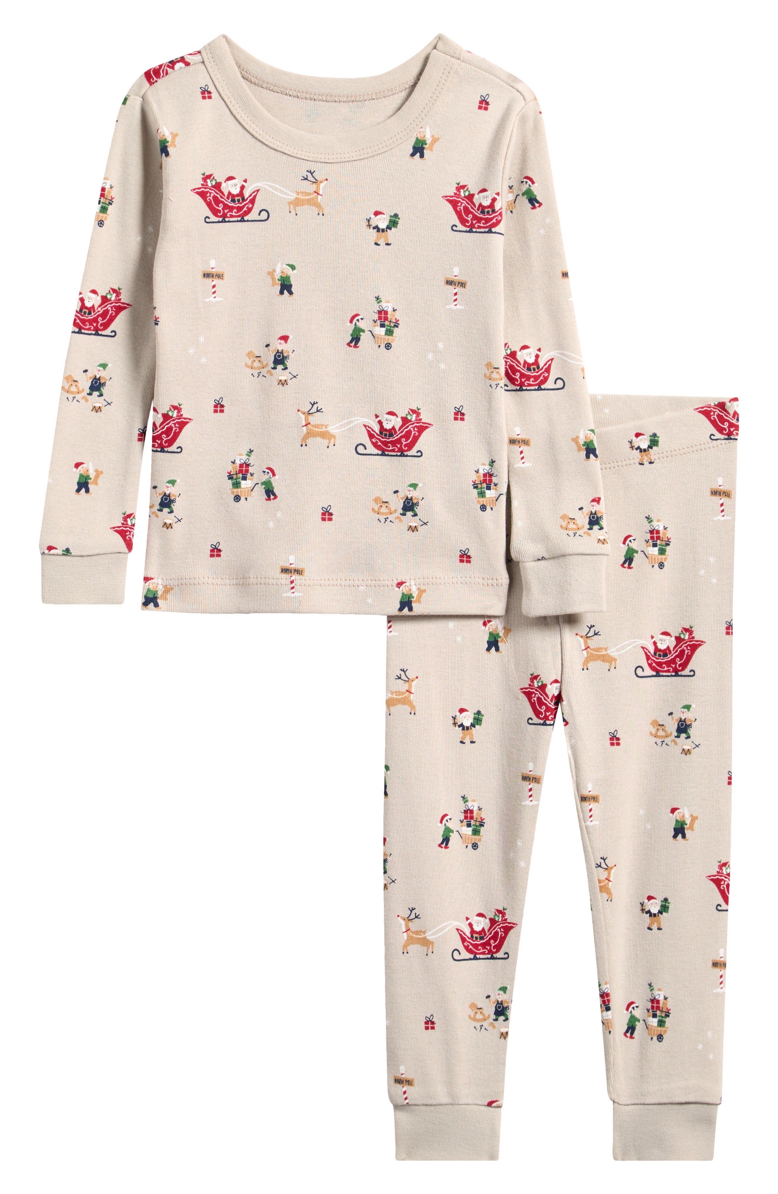 Kids' Festive Two-Piece Pajamas