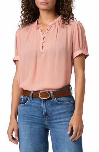 PAIGE Marsala Woven Shirt