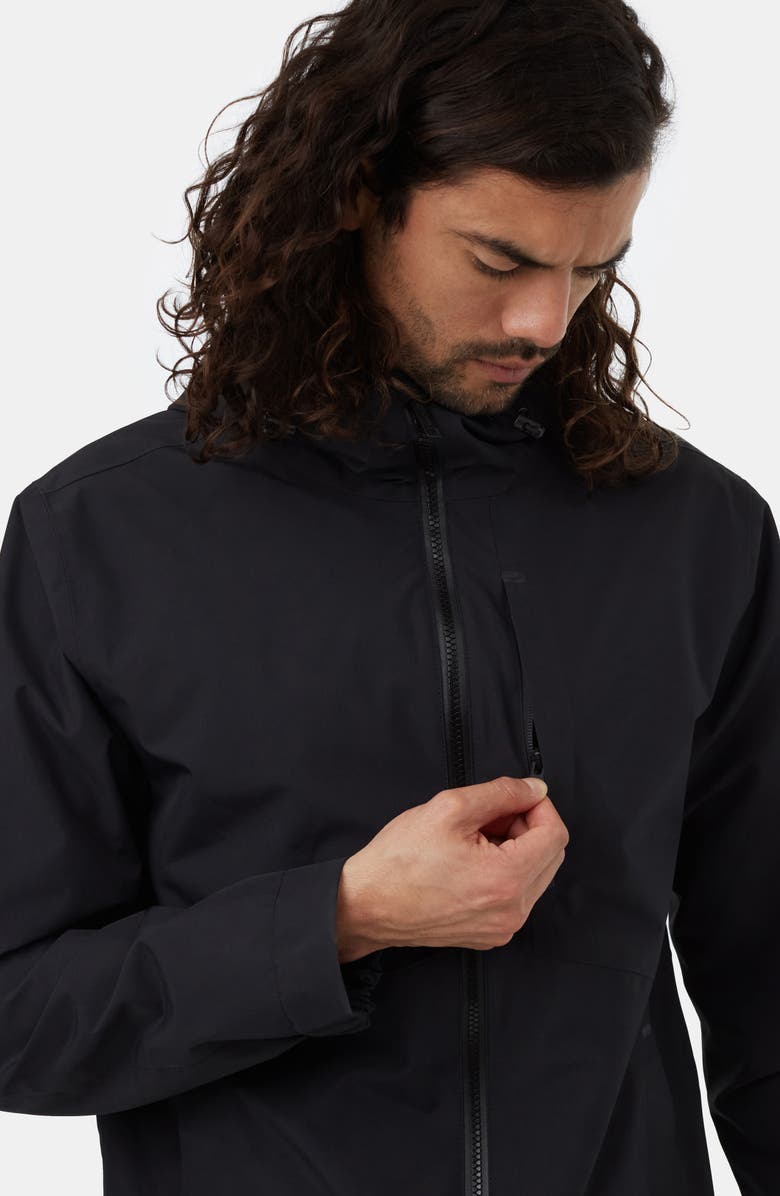 tentree Nimbus Waterproof Hooded Rain Jacket, Alternate, color,