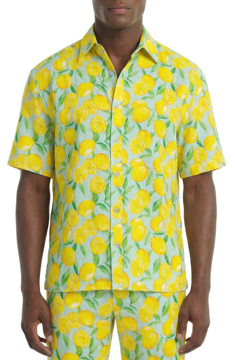 AREA STARS Chester Top, Alternate, color, Lemon