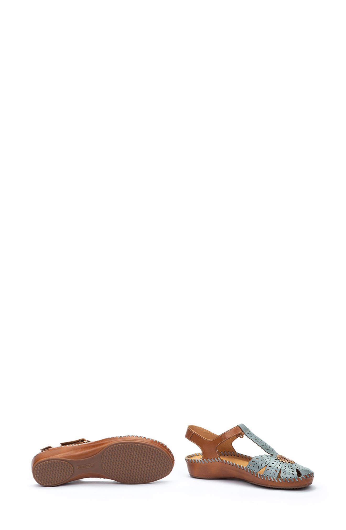Vallarta T-Strap Sandal, Alternate, color, DENIM