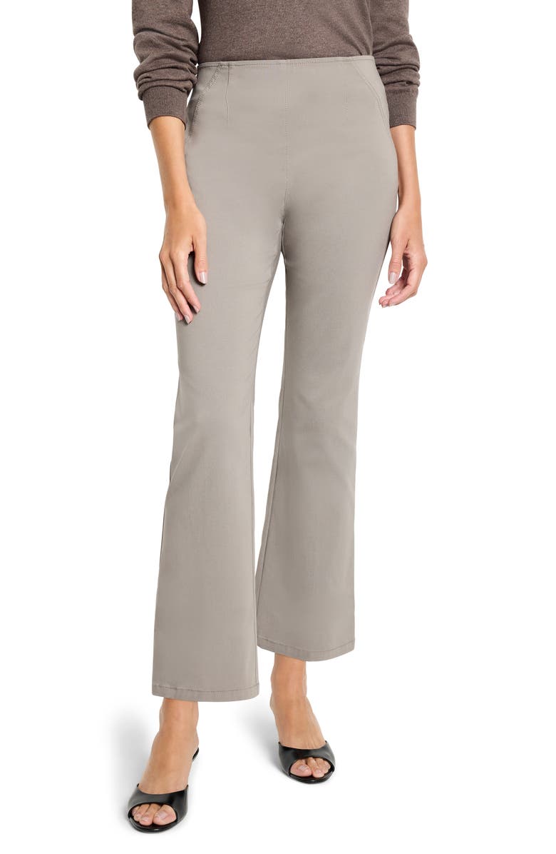 NIC+ZOE Berkeley Wonderstretch Ankle Bootcut Pants, Main, color, Mushroom