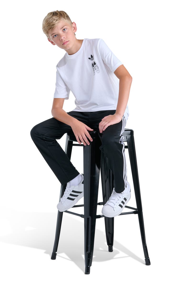 adidas Originals Kids' Lace 101 Graphic Cotton T-Shirt, Alternate, color, 