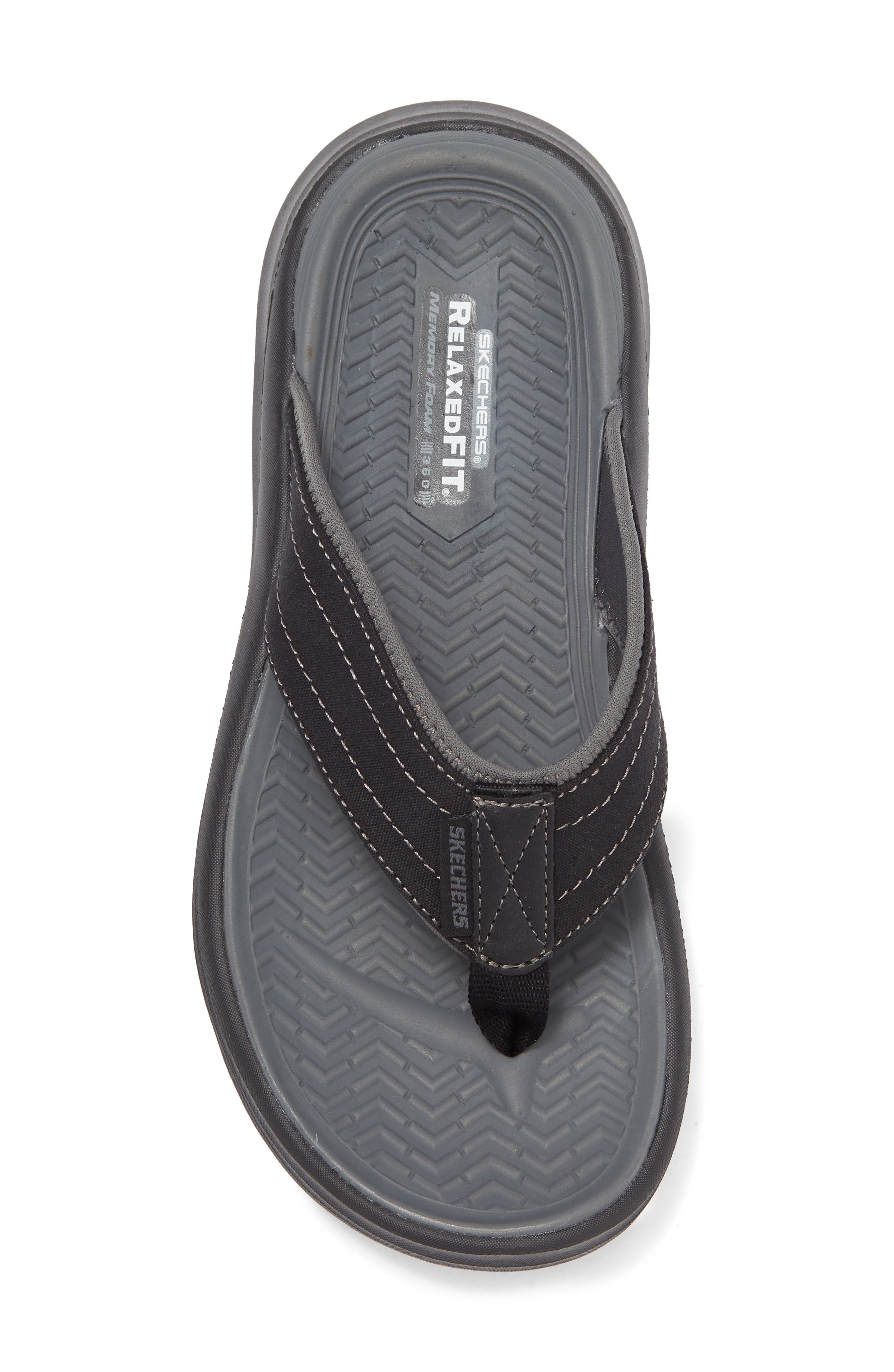 SKECHERS Reyon Thong Sandal, Alternate, color, 
