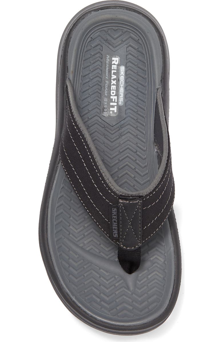 SKECHERS Reyon Thong Sandal, Alternate, color,