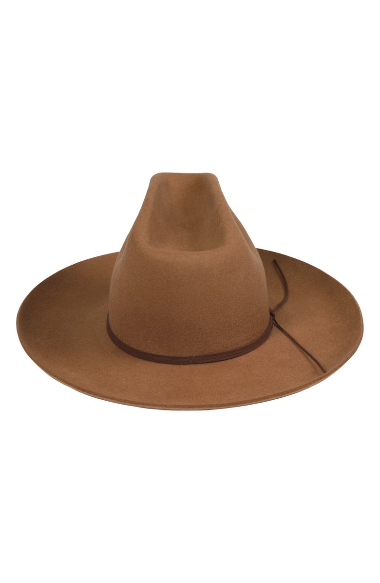 Lack of Color The Goldfinger Wool Western Hat, Alternate, color,