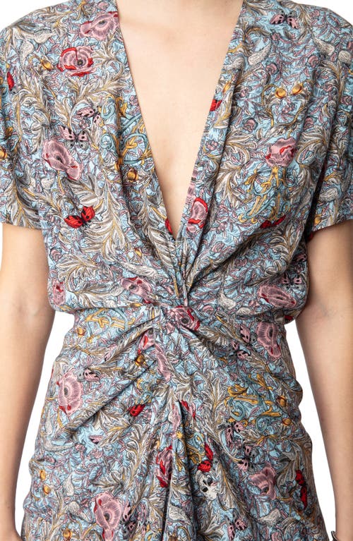 Zadig & Voltaire Zadig&voltaire Multicolor Viscose Dress In Mist