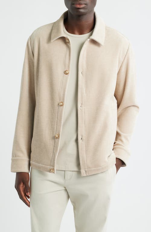 Robert Barakett Rhodes Overshirt In Neutral
