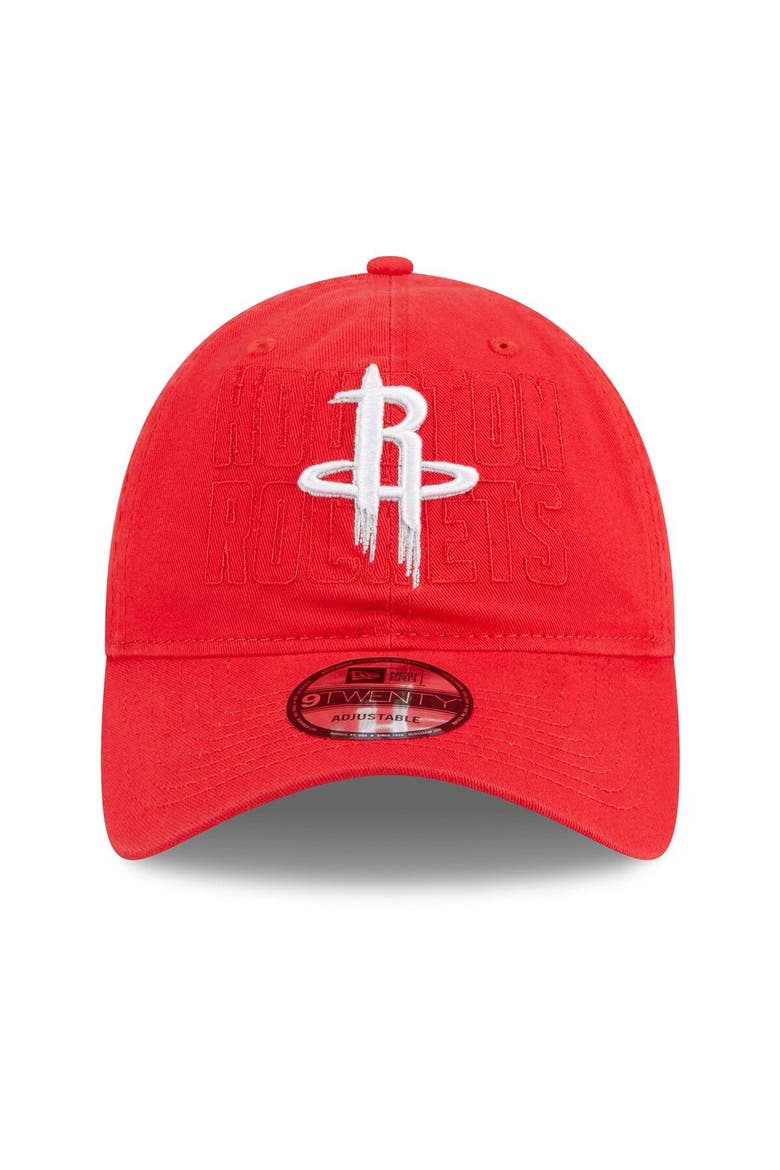 Men's New Era  Red Houston Rockets 2023 NBA Draft 9TWENTY Adjustable Hat, Alternate, color, Red