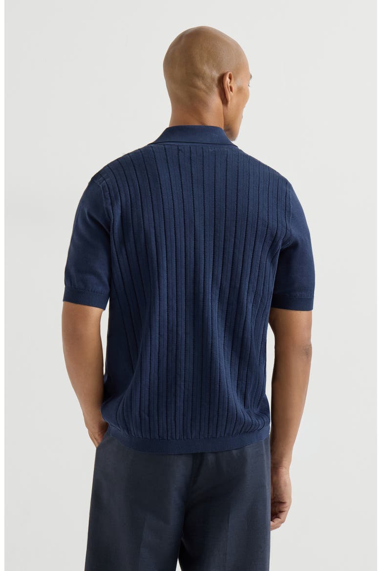 Knit shirt, Alternate, color, Navy Blue