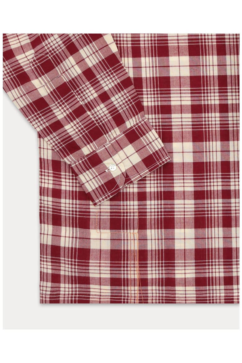 Baker Tartan Check Shirt, Alternate, color, Red
