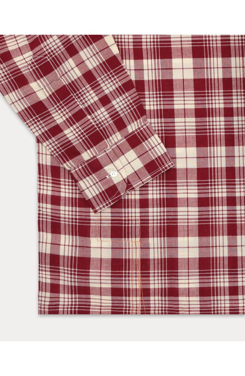Fortela Baker Tartan Check Shirt, Alternate, color, Red