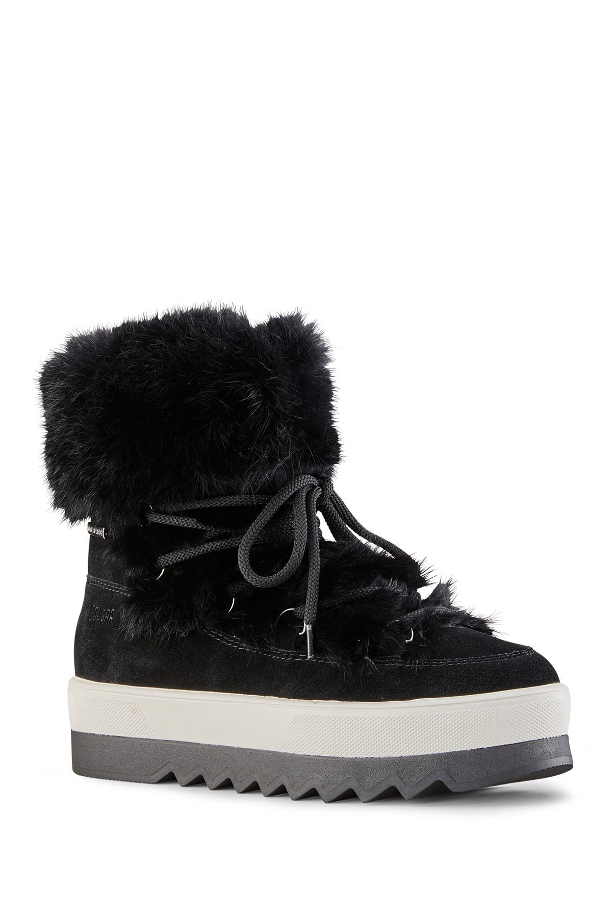 Cougar Vanora Genuine Rabbit Fur Trim Boot, Alternate, color, 