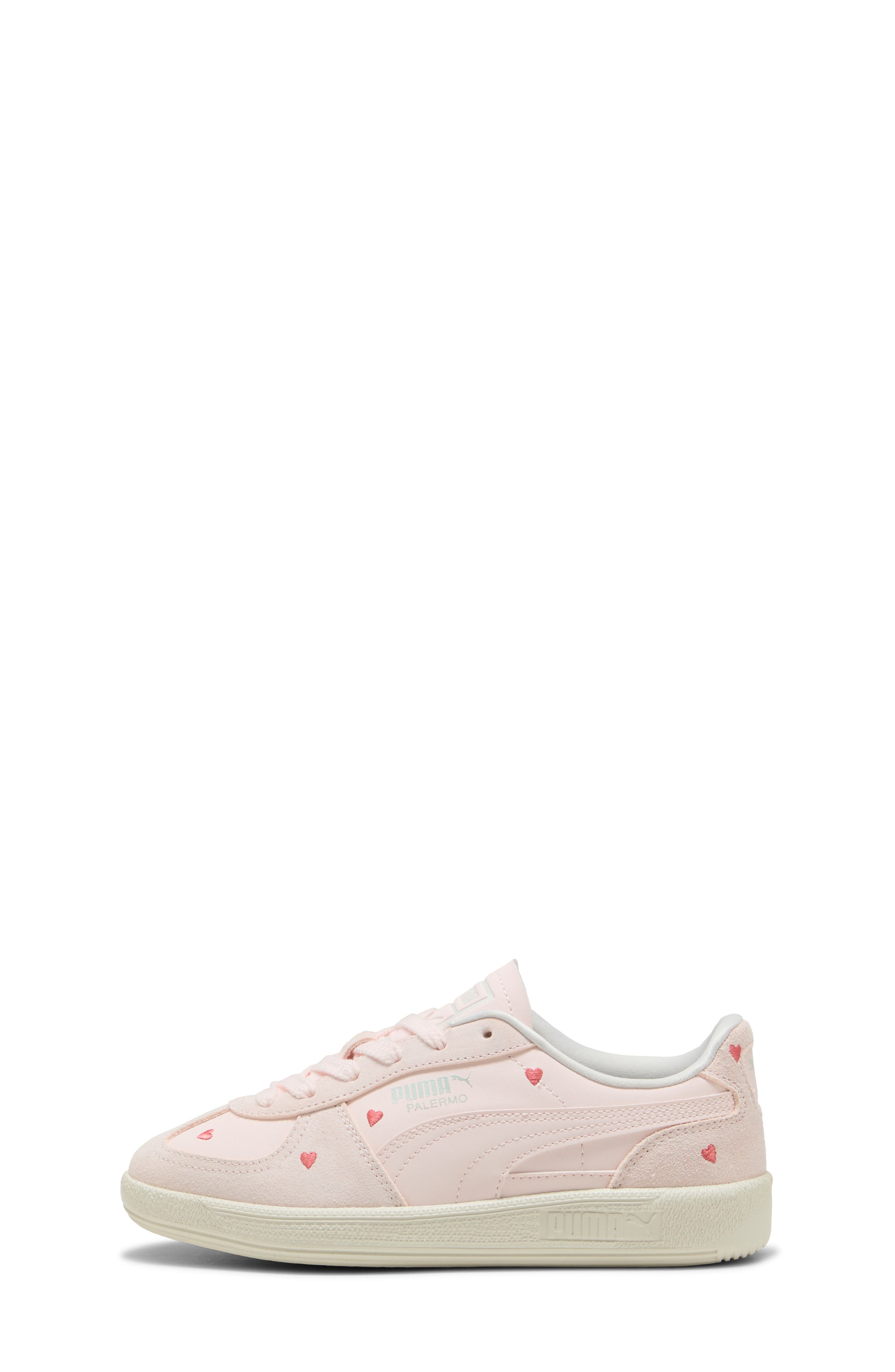 PUMA Kids' Palermo Amor Sneaker, Alternate, color, Jasmine Flower/ Vapor Gray
