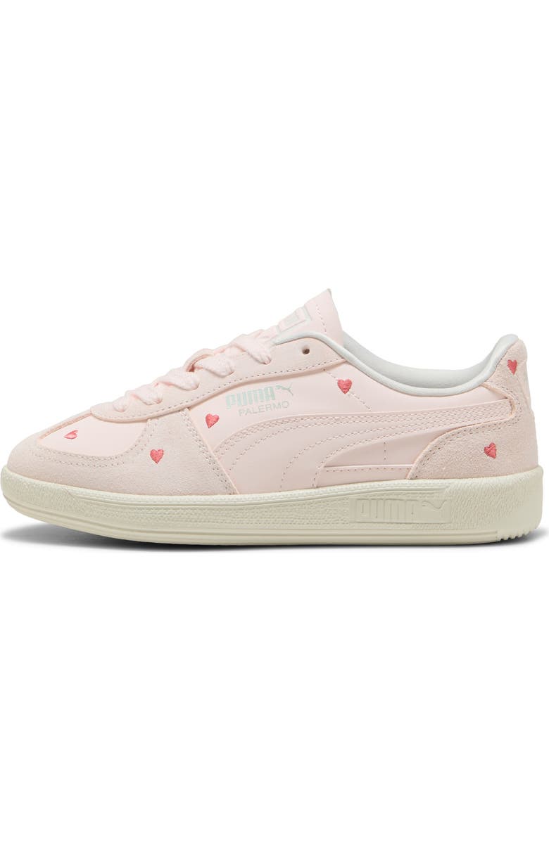 PUMA Kids' Palermo Amor Sneaker, Alternate, color, Jasmine Flower/ Vapor Gray