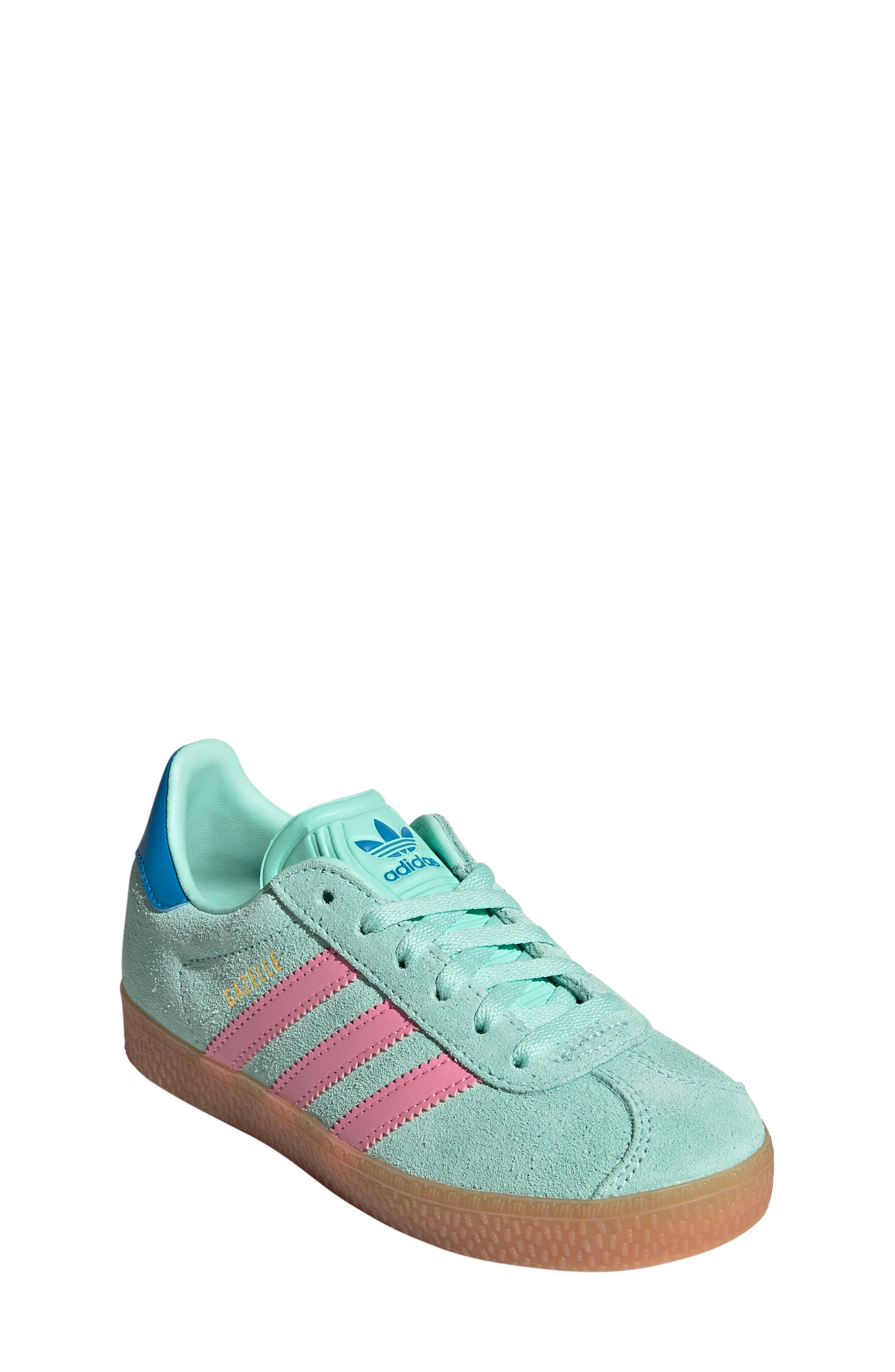 adidas Kids' Gazelle Sneaker, Main, color, Clear Mint