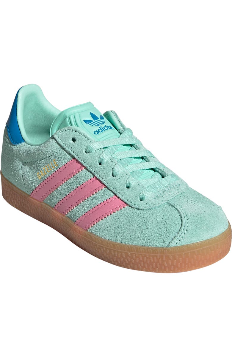 adidas Kids' Gazelle Sneaker, Main, color, Clear Mint